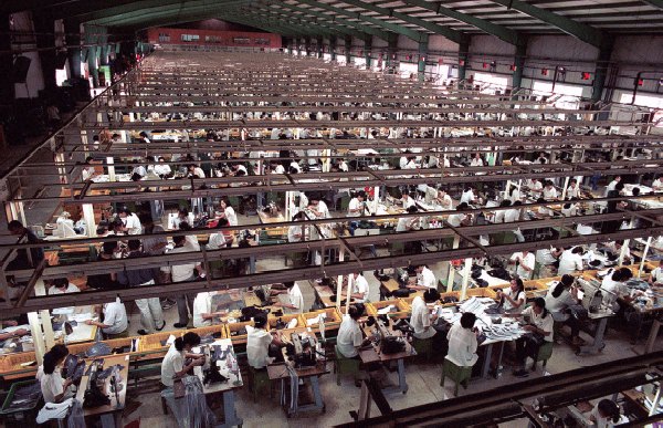 The idea of sweatshops brings about negative imagery.
